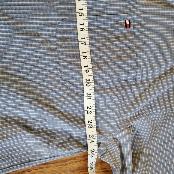 Tommy Hilfiger xl long sleeve plaid button down shirt. - Picture 7 of 11